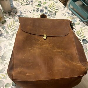 Vintage Leather backpack